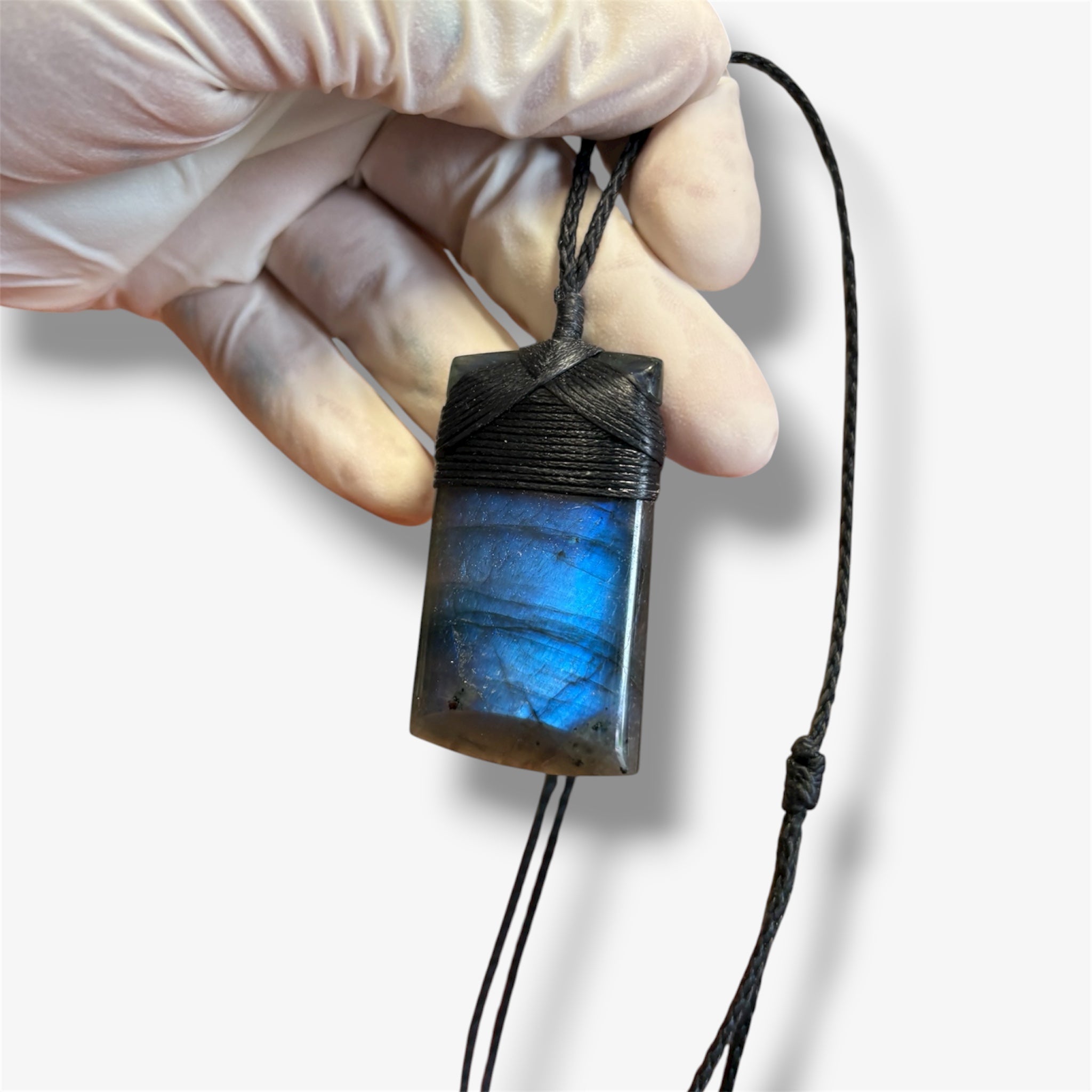Labradorite crystal blue flash Toki