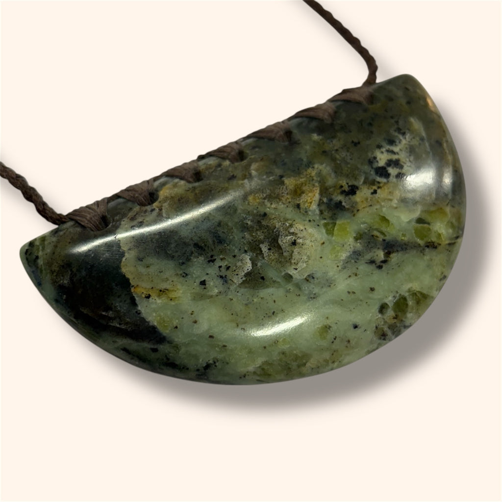 West Coast Pounamu Greenstone Breastplate