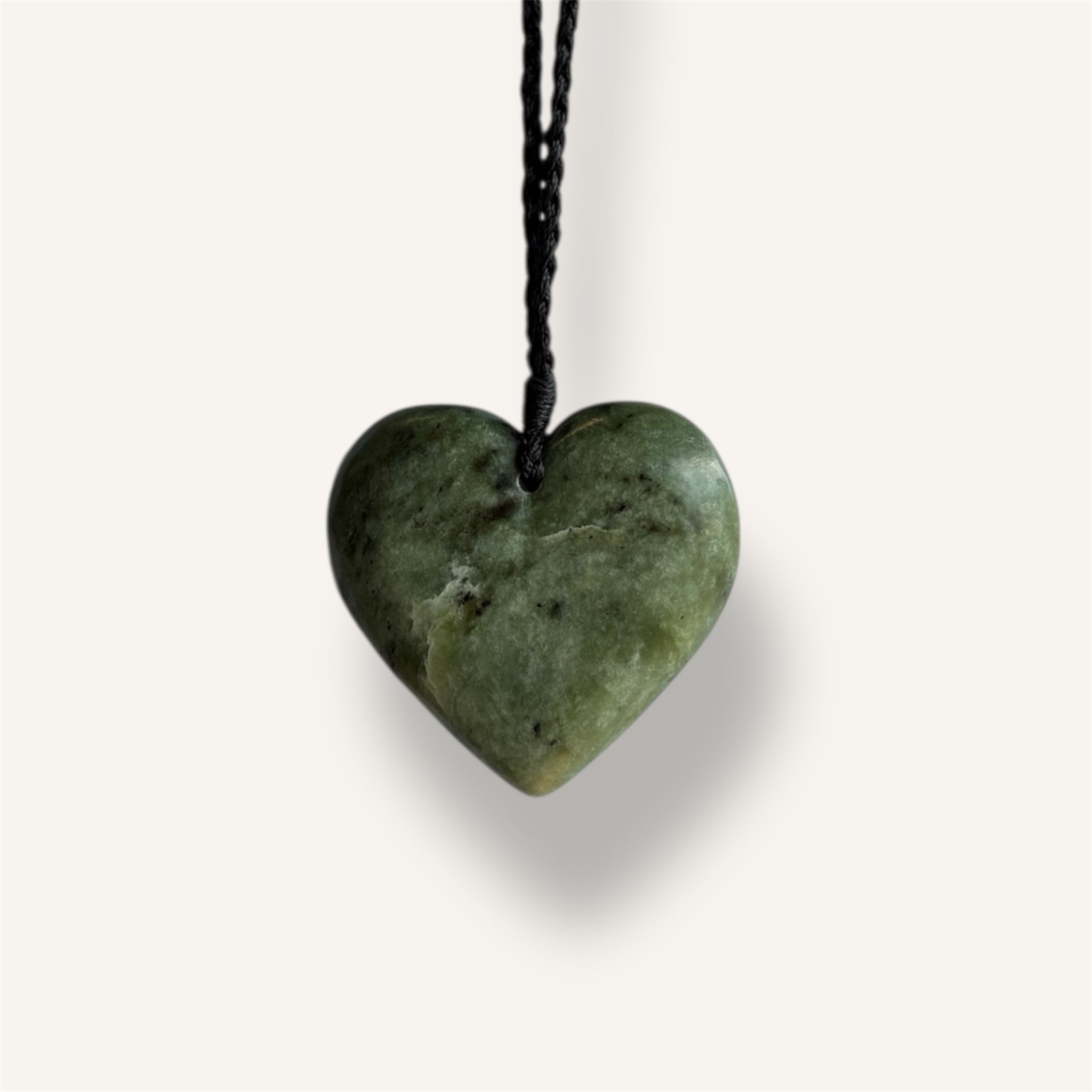 Heart Pounamu Greenstone